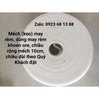 Mếch nhựa may rèm dùng cho khoen ore