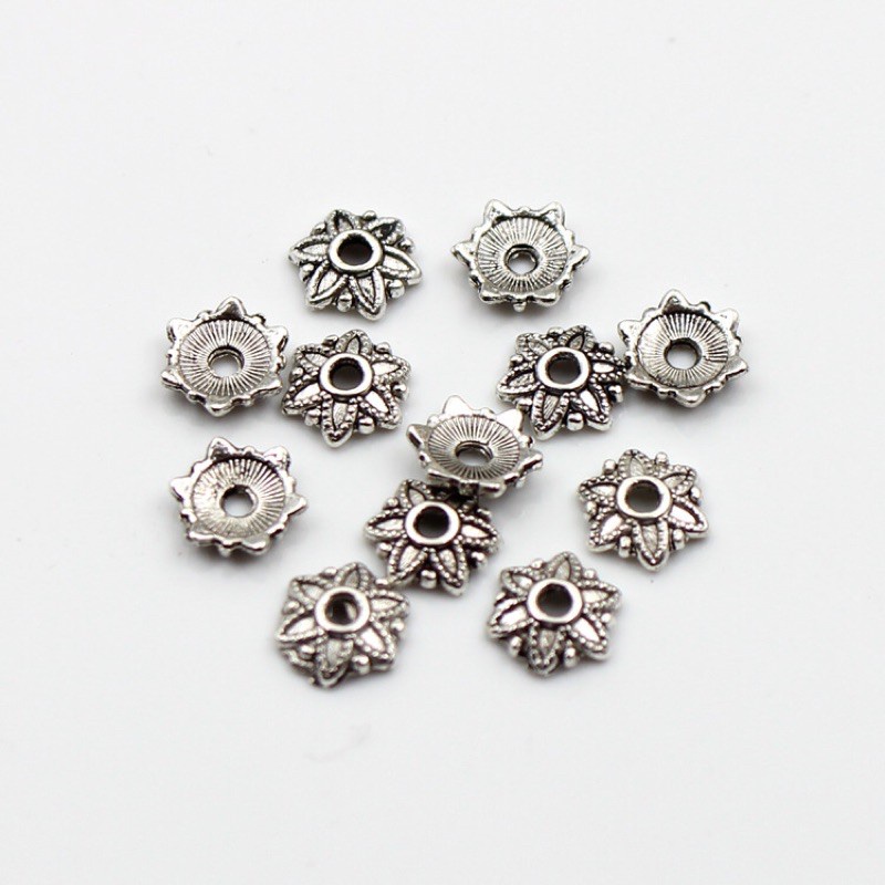 GIÁ SỈ  2 chiếc Charm ốp hoa, ốp đá, bọc hạt đá - Hàng loại 1 siêu đẹp PH791