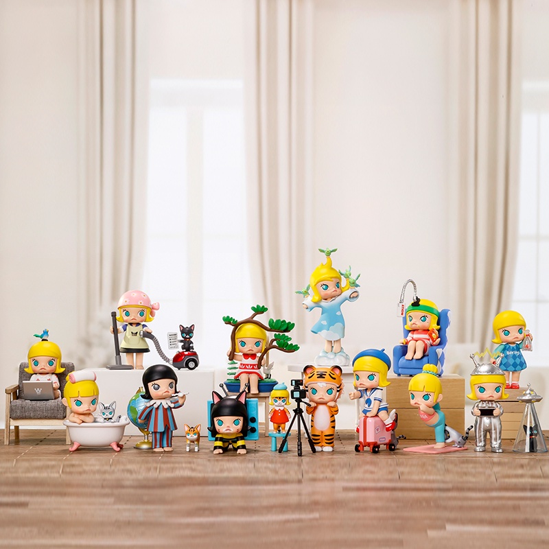 POP MART  Hộp Đồ Chơi Nhân Vật Molly Series Ngẫu Nhiên