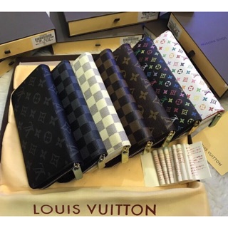 Ví LV kéo khoá size 20