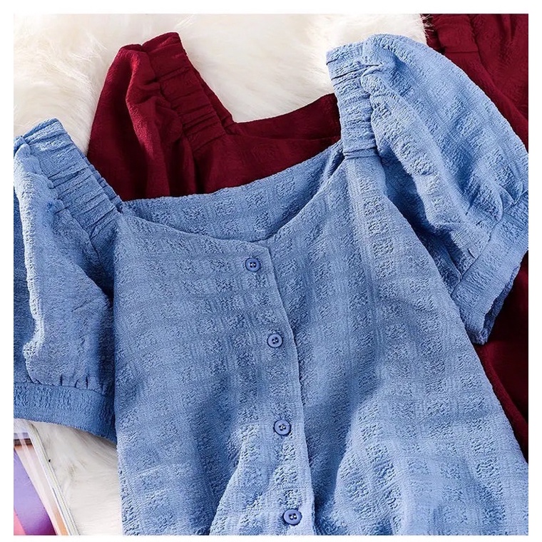 DANI NEW đồng giá FULL TAG chất lụa mango somi viền bèo chữ V bigsize style cổ điển nhẹ nhàng