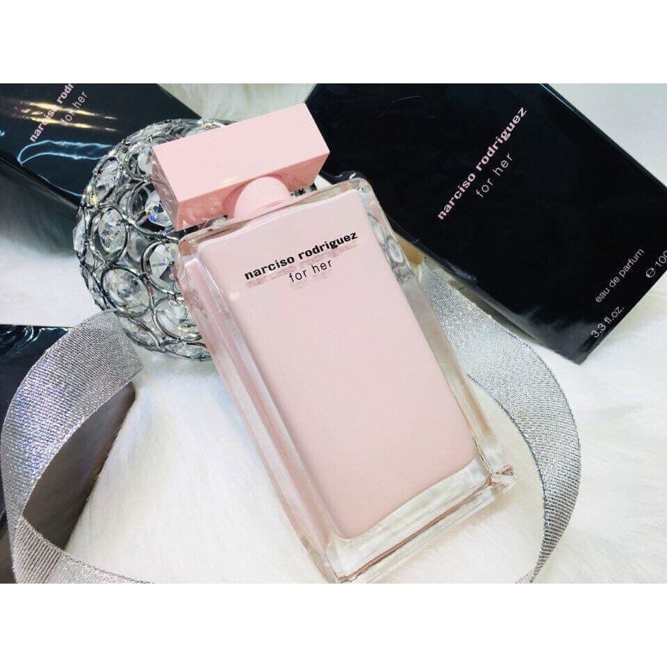 Nước hoa Narciso Rodriguez For Her Hồng nhạt EDP 100ml