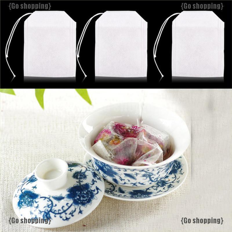 Bộ 100 Dụng Cụ Lọc Trà Chất Lượng Cao 5.5X7Cm