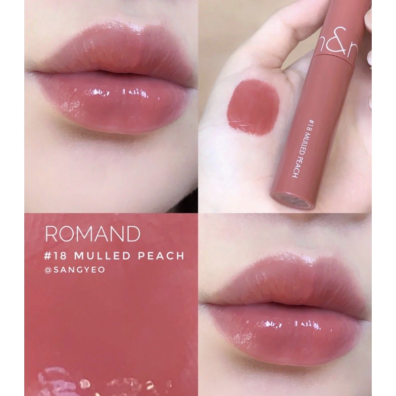 Son Romand Juicy Lasting Tint màu 18 Mulled Peach | BigBuy360 - bigbuy360.vn