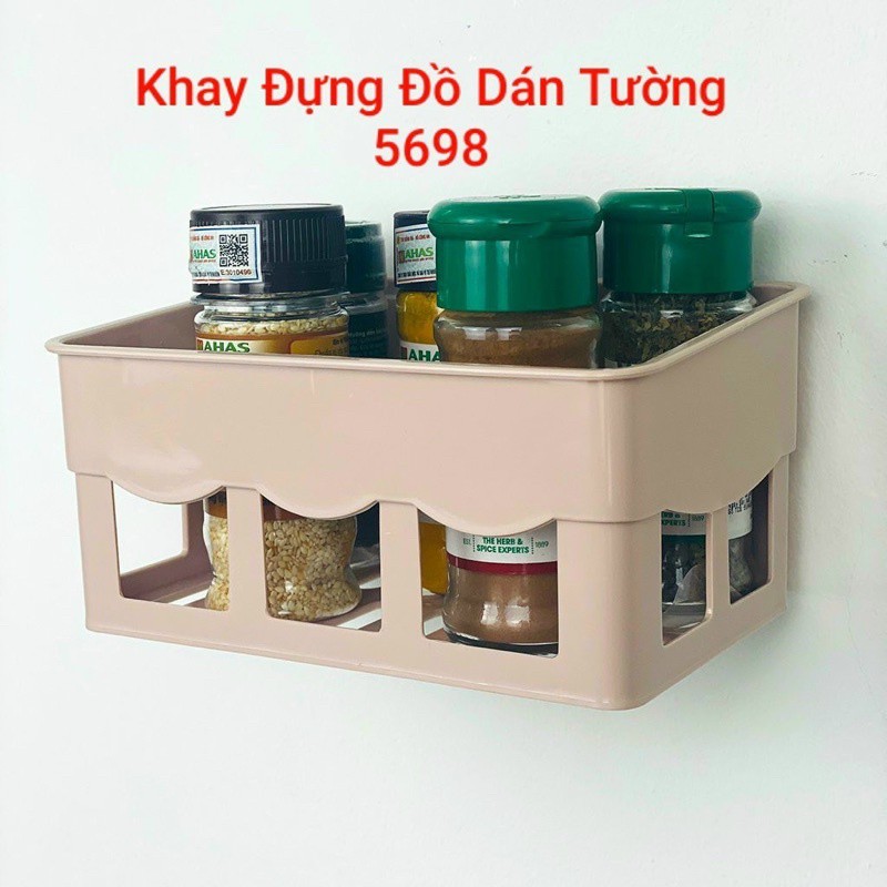 Kệ để đồ dính tường đa năng siêu chắc khay dán tường đa năng
