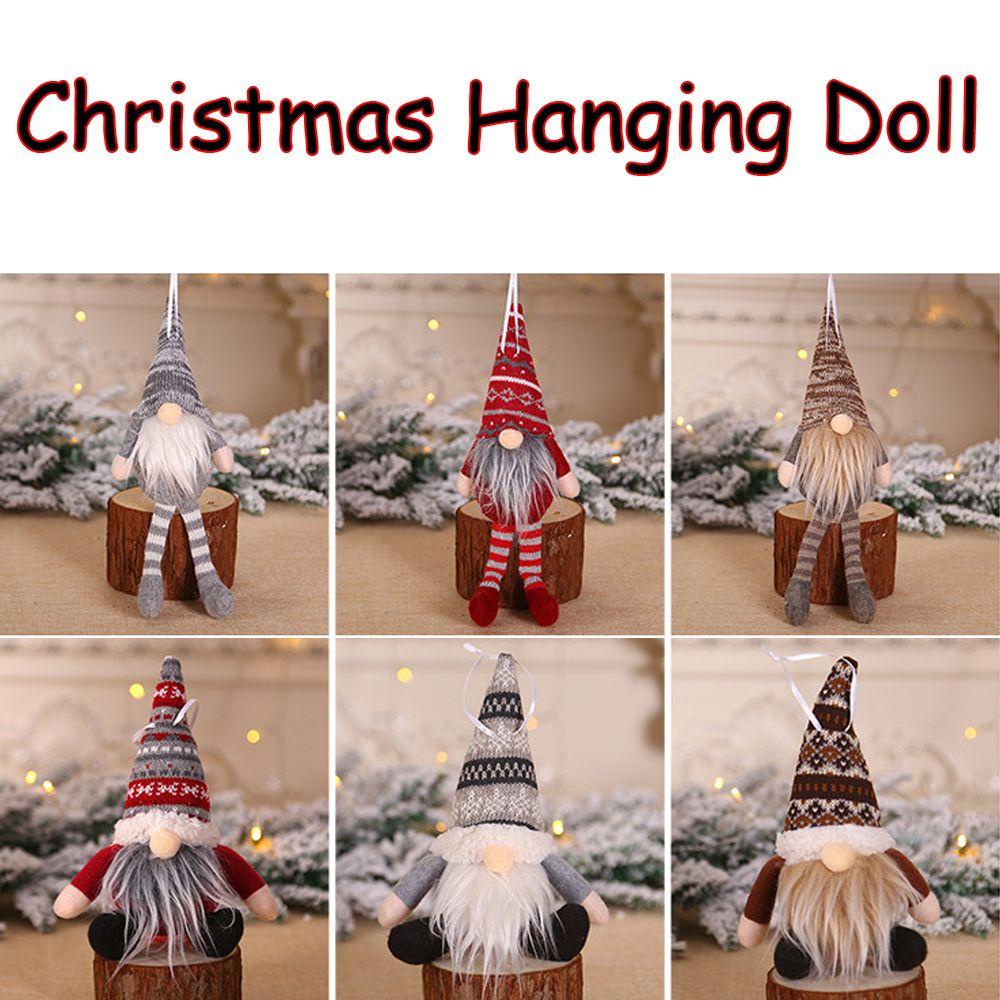 CONOPERY Búp Bê Gnome Nhồi Bông Đáng Yêu Trang Trí Giáng Sinh