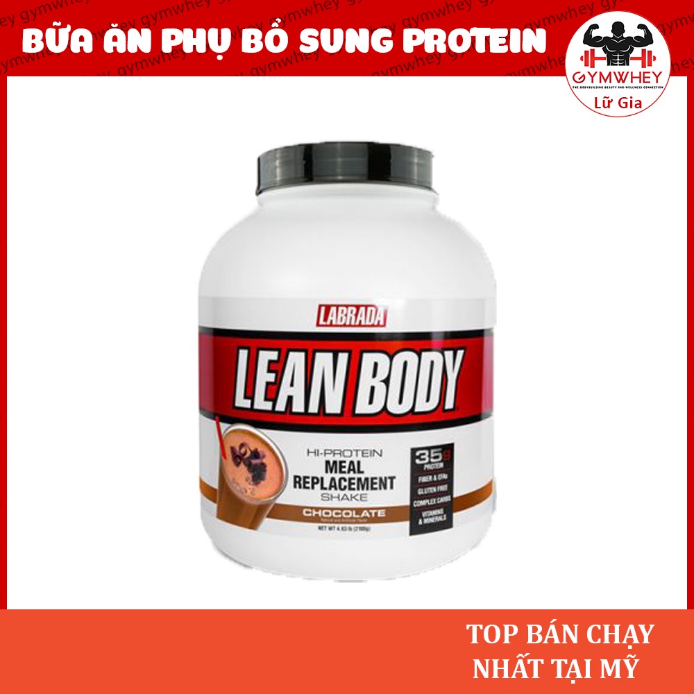 Lean body hủ thực phẩm bữa ăn phụ cho gymer labrada lean body 4.63lbs - ảnh sản phẩm 1