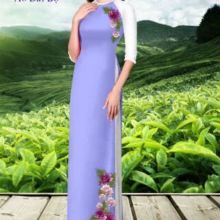 Vải áo dai in 3D