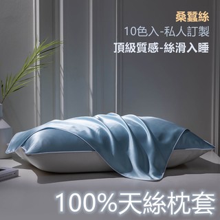 ☸100% Tencel🌿Bộ 80 Vỏ Gối Lụa Mulberry Màu Trơn / Vỏ Gối Cỡ Lớn