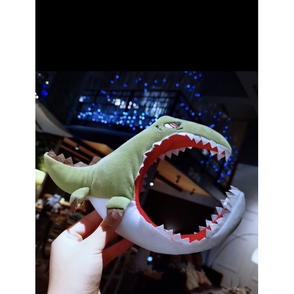 Băng Đô Vải Hình Cá Mập / Khủng Long / Cà Rốt / Hoa / Cá Cơm / Con Gấu / Cá Vàng / Con Cua Dể Thương Thời Trang Hàn Quốc