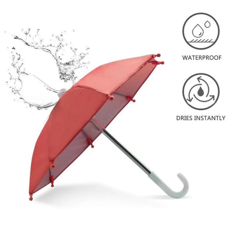 Dù mini che nắng và chống thấm cho điện thoại trên giá đỡ Vi Tính 2T Hóc Môn