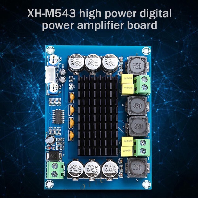 Mạch âm thanh 120w*2 ClassD TPA3116