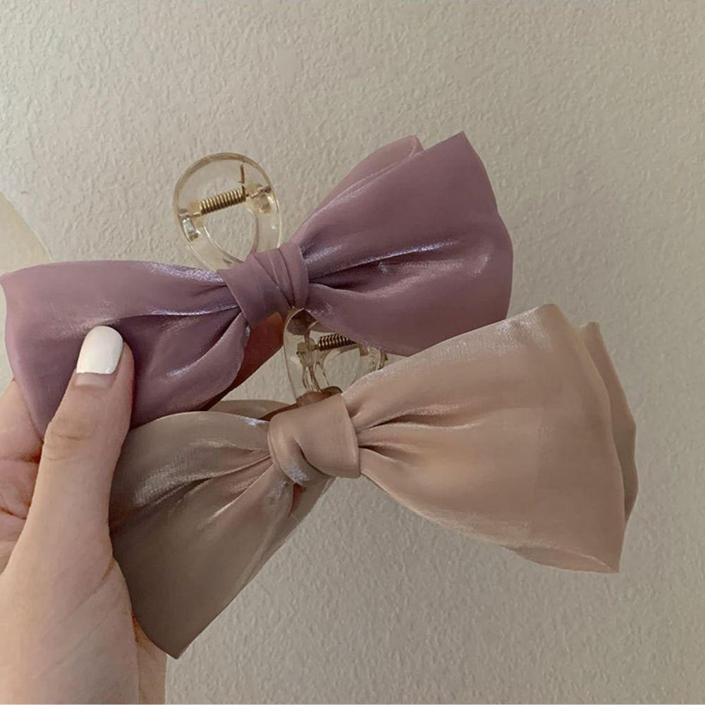 Kẹp Tóc Nơ Lớn Thời Trang Hàn Quốc