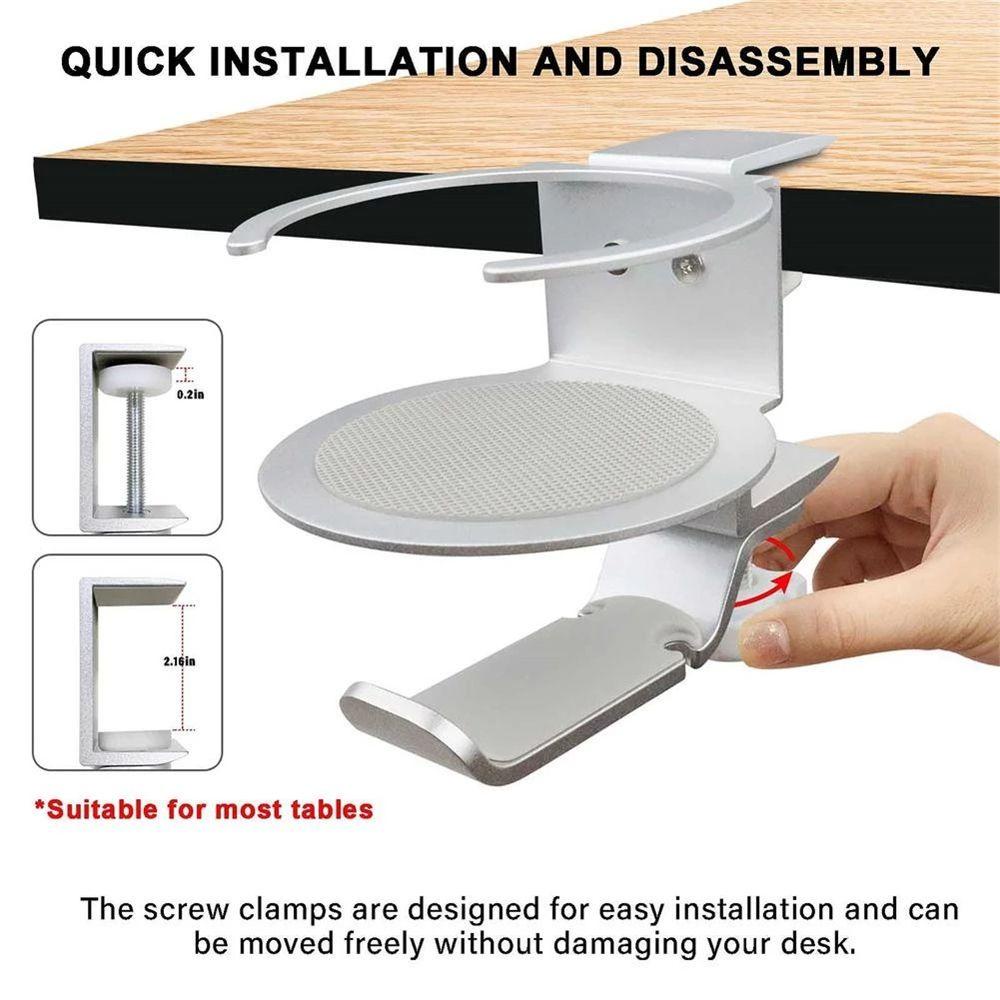 [COD] Giá Đỡ Tai Nghe Chơi Game 2 Trong 1 Xoay 360 Độ Tiện Dụng