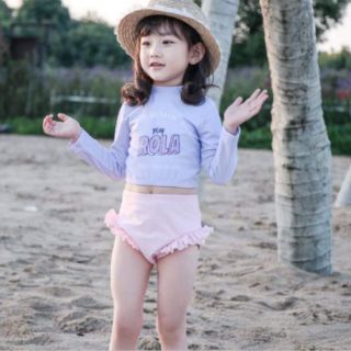 (có sẵn) set bikini dài tay cho bé gái