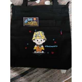 Túi tote vẽ tay chibi Sơn Tùng