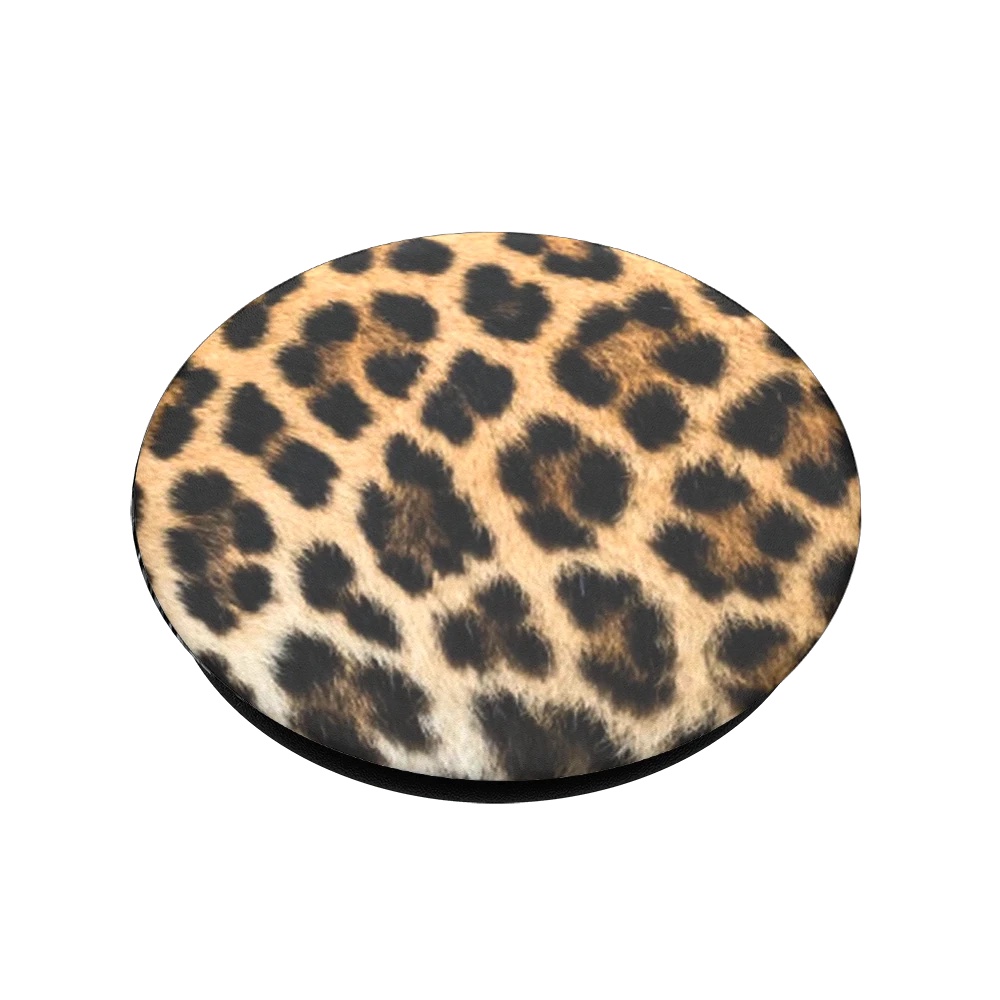 Giá đỡ điện thoại thông minh Popsockets Claires Leopard BK BK - Hàng Chính Hãng