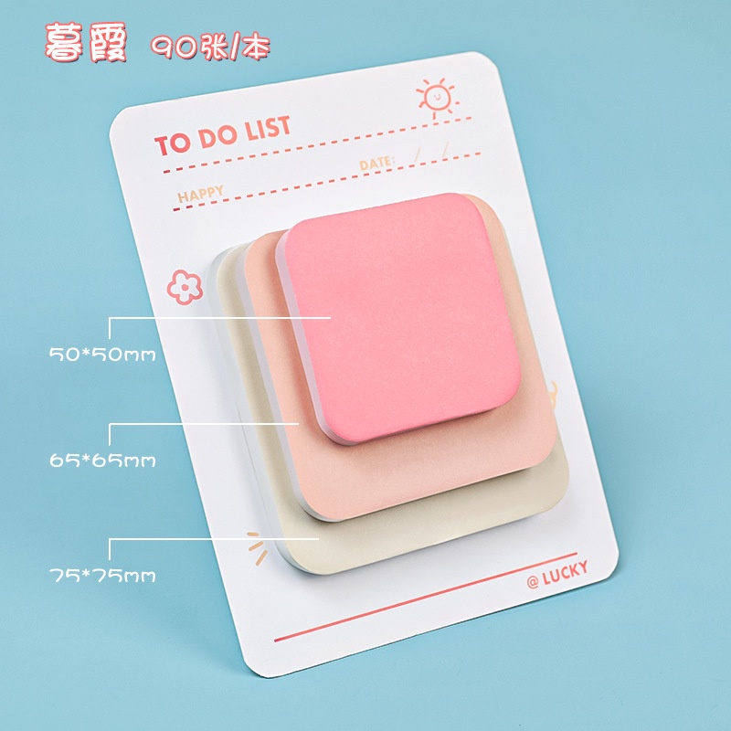 Set 90 Giấy Ghi Chú Ghi Chú Tiện Lợi Dễ Sử Dụng Note