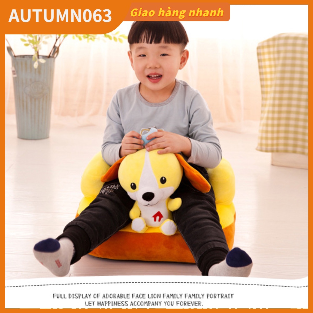 Ghế Sofa Đồ Chơi Mềm Mại Hình Động Vật Hoạt Hình Dành Cho Bé Trai Bé Gái Autumn063