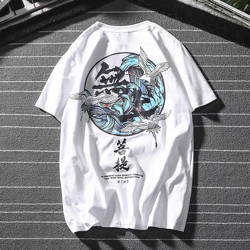 Áo thun tay lỡ unisex form rộng WIND DISOUT phông rộng nam nữ phong cách oversize ulzzang | BigBuy360 - bigbuy360.vn