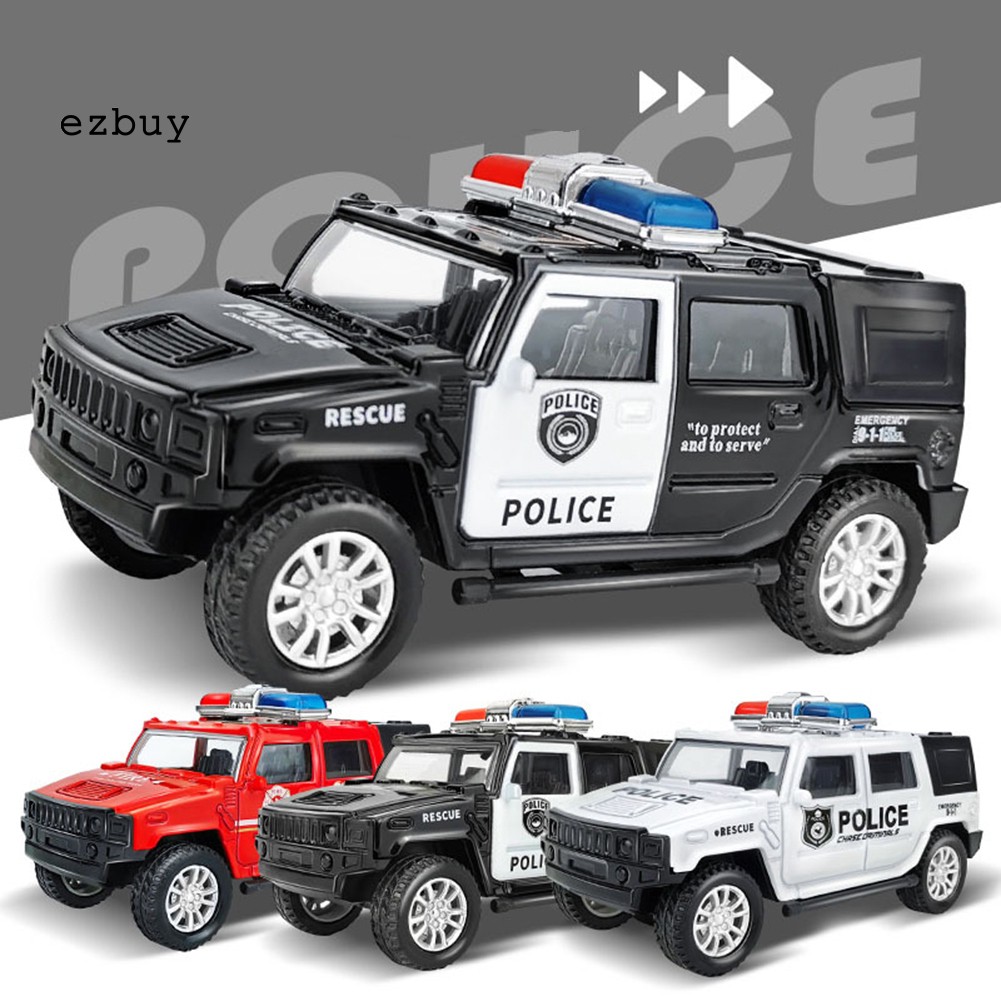 Mô Hình Xe Cảnh Sát Đồ Chơi Tỉ Lệ 1/36