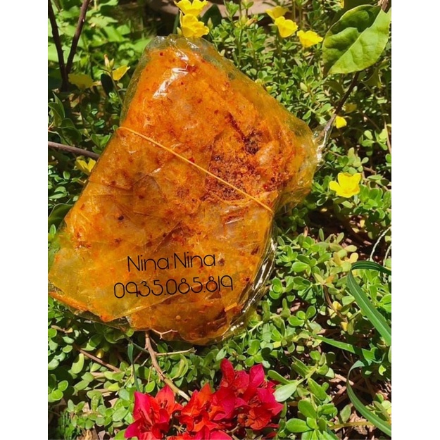 Bánh tráng khô gà