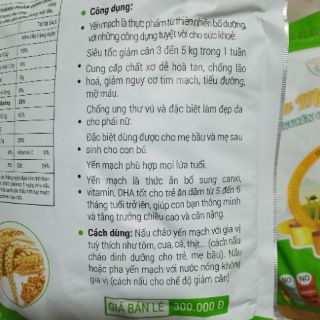 Combo hai túi yến mạch tươi