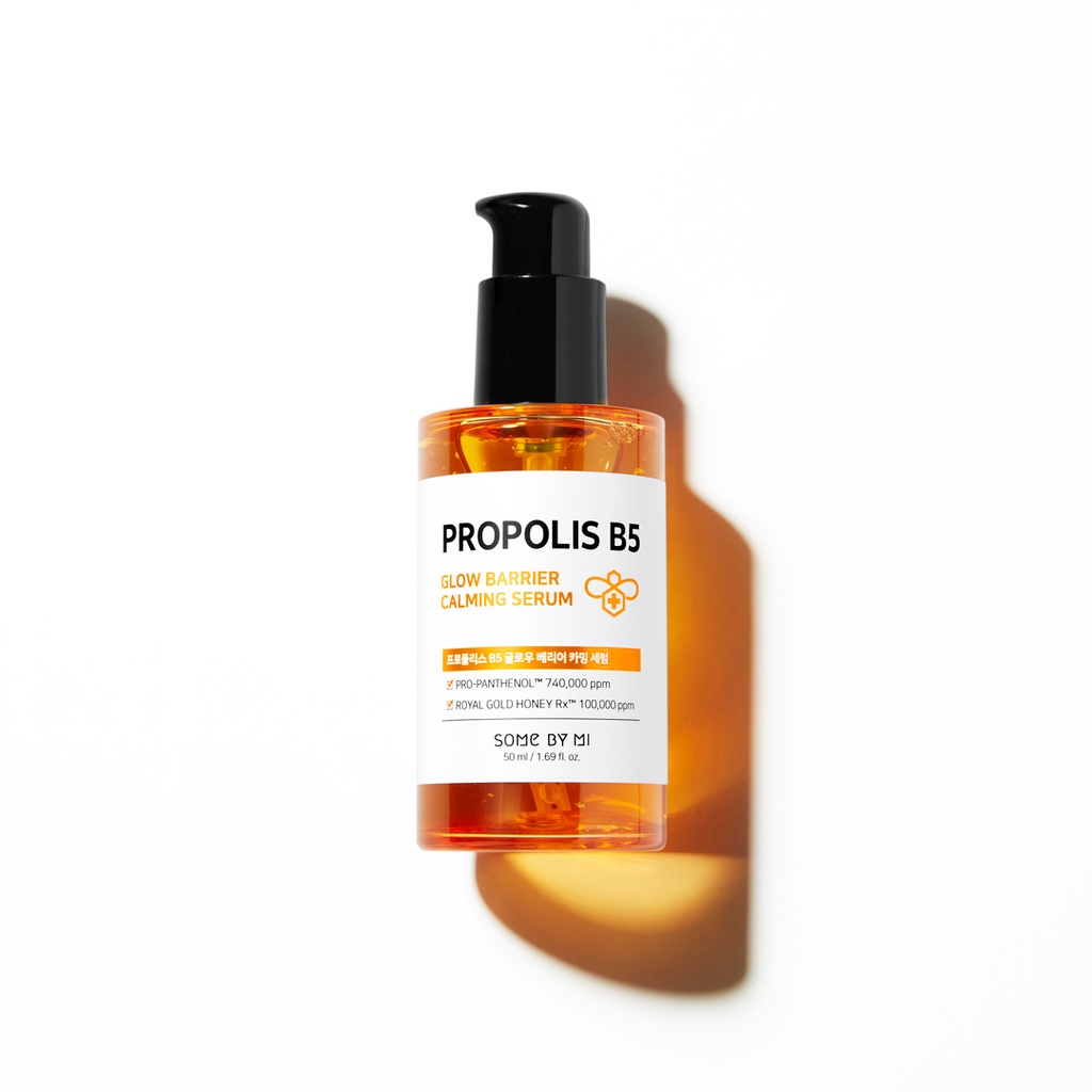 Tinh Chất Some By Mi Dưỡng Ẩm, Làm Dịu Da Mụn 50ml Propolis B5 Glow Barrier Calming Serum