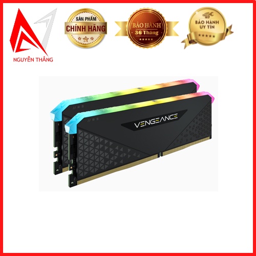 Ram máy tính CORSAIR VENGEANCE RGB RS 16GB (2 x 8GB) DDR4 3200MHz C16 new chính hãng