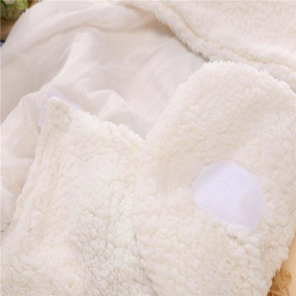 Túi Ngủ Cotton Flannel Dày Dặn Ấm Áp Dành Cho Bé Sơ Sinh