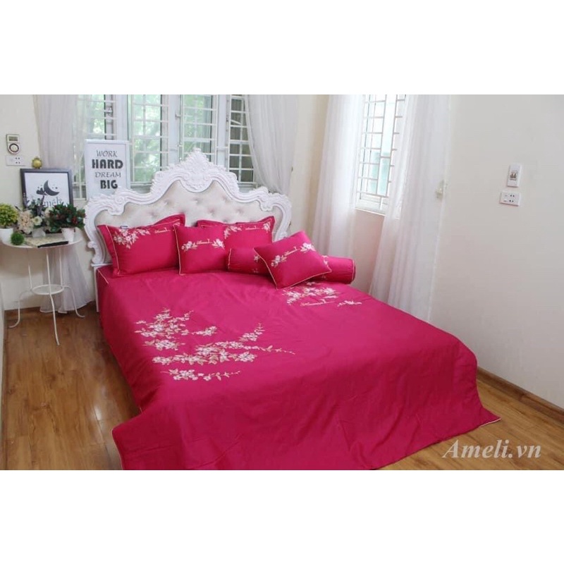Bộ ga cotton chuẩn xịn loại 1 8món