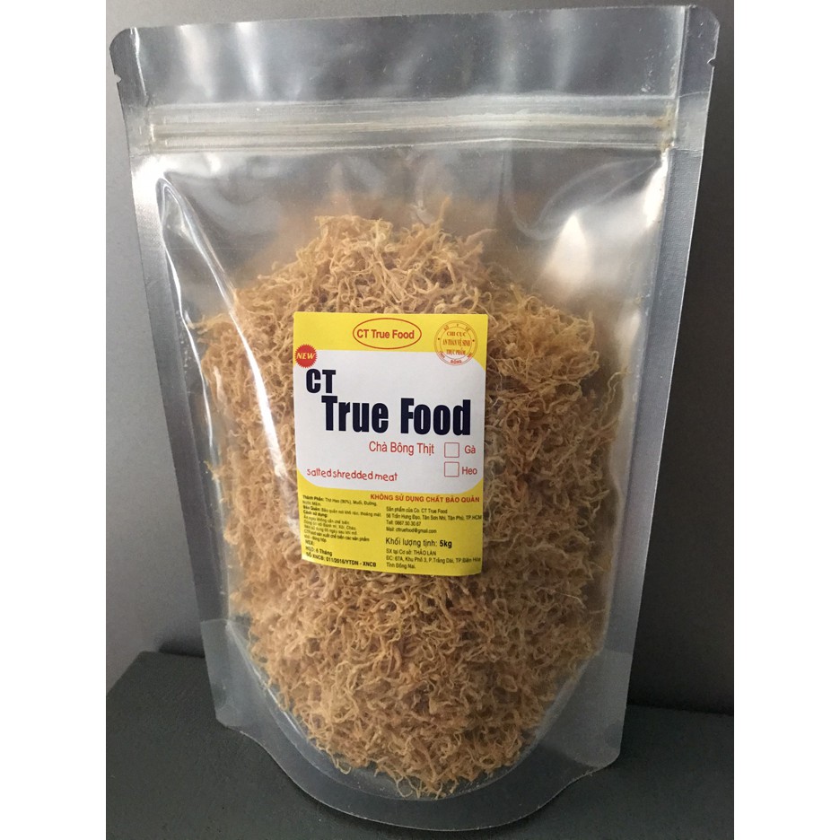 Ruốc mắm thơm - Chà bông sợi thơm mắm / CT True Food - Túi 5 Kg