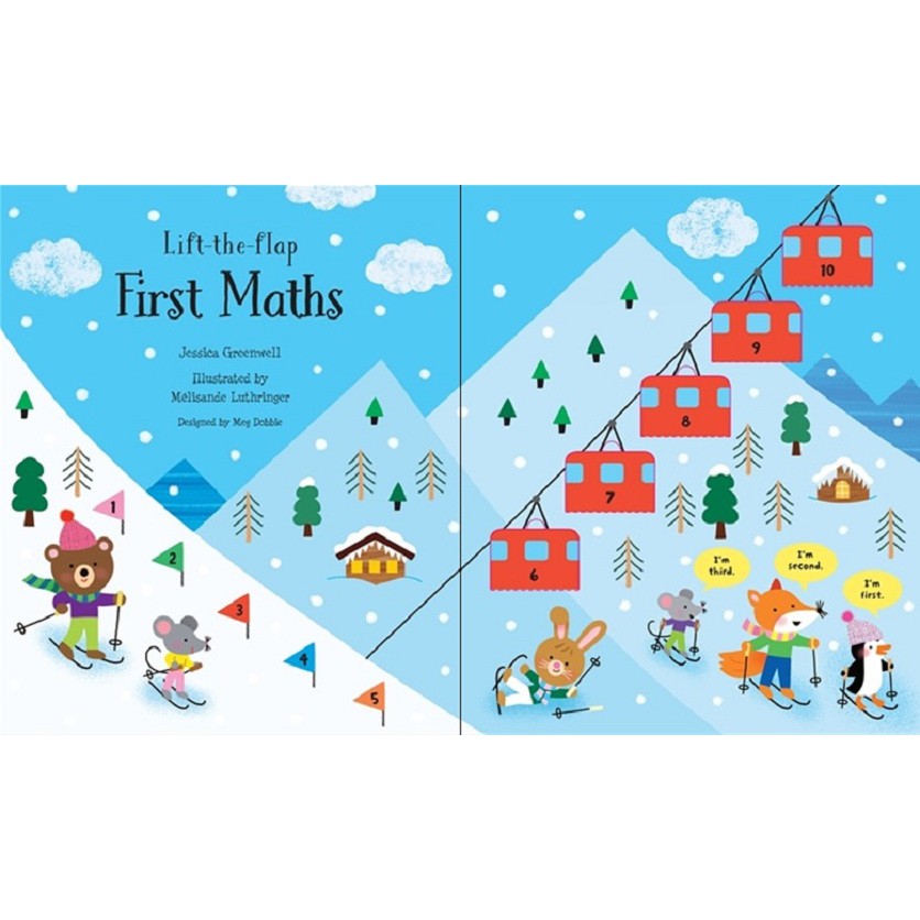 Sách - Anh: Lift The Flap First Maths