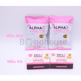 Xà phòng kích trắng Alpha Arbutin Collagen Soap Thái Lan