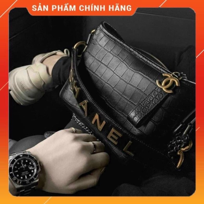 Túi xách HOBO da vân cao cấp sang trọng T932 -Túi xách nữ đeo chéo Ngọc Trinh cao cấp giá rẻ HOBO183