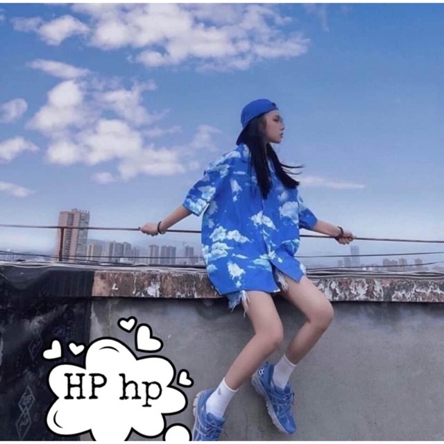 [Mã WASTUP giảm 10% tối đa 30K đơn 99K] Sơmi xanh đám mây HUSN865 | BigBuy360 - bigbuy360.vn