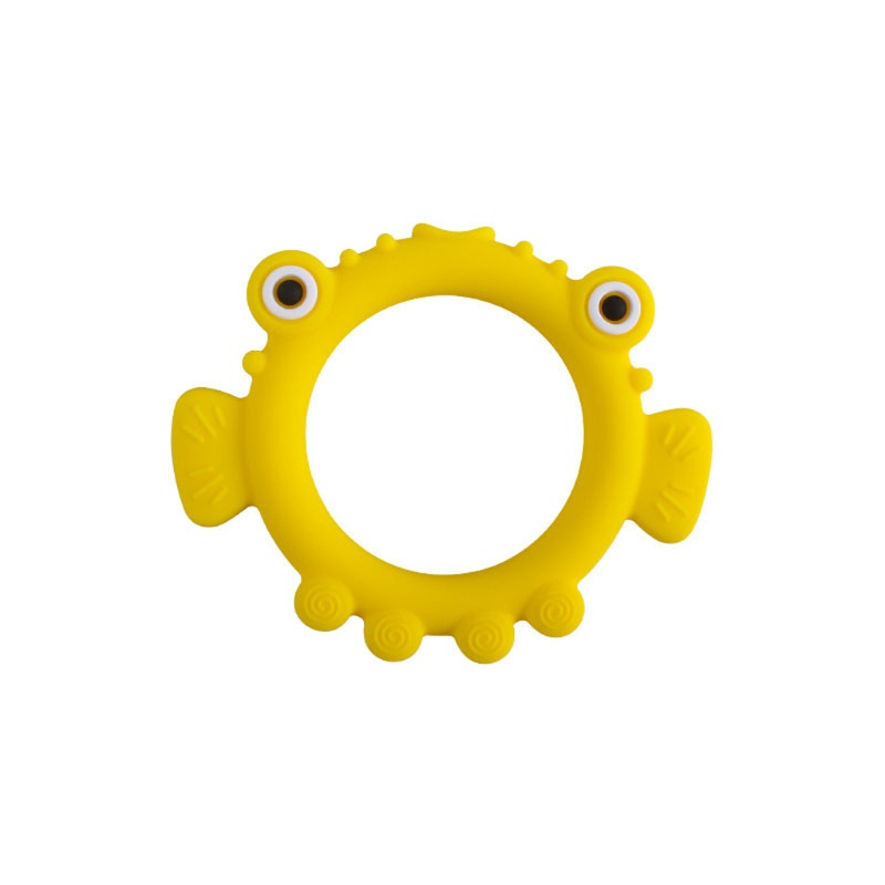 Vòng Tay Đồ Chơi Nhai Gặm Nướu Bằng Silicone Bề Mặt Mịn Handmade Dành Cho Trẻ Em