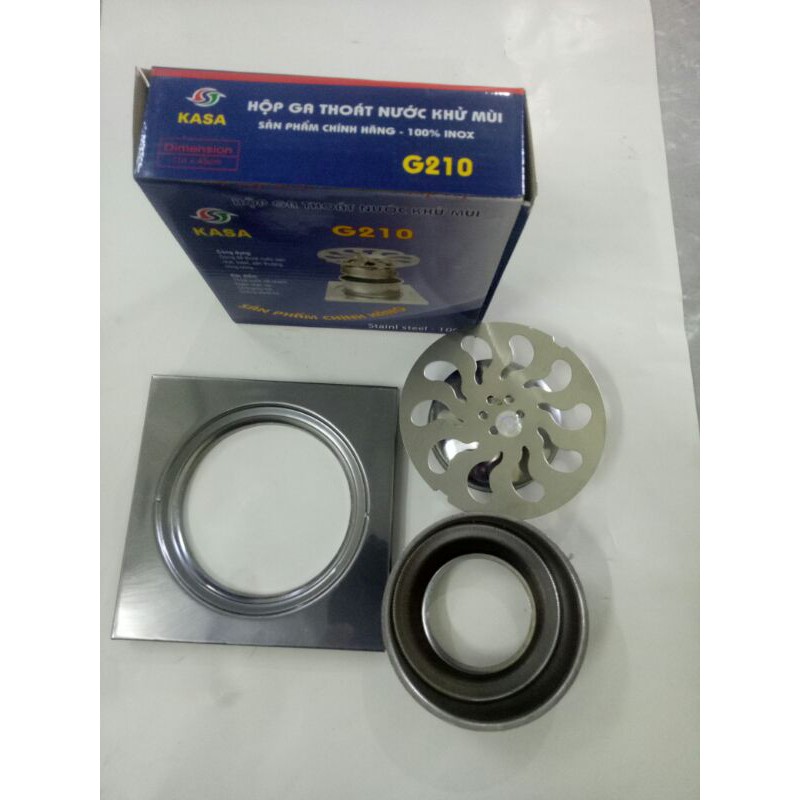 Thoát sàn ngăn mùi phi 110 inox 201