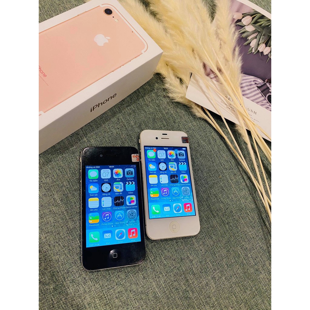 [ IP4  ] máy điện thoại iphon 4 giá rẻ , làm máy phụ nghe gọi zalo fb mess - tặng kèm cáp sạc - hỗ trợ bảo hành đổi trả | BigBuy360 - bigbuy360.vn
