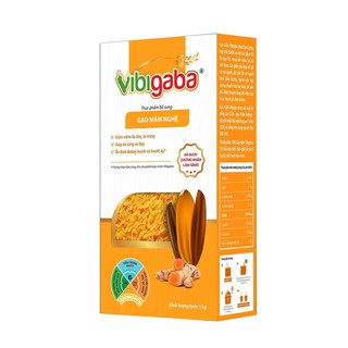 Gạo mầm Vibigaba  Nghệ hộp 1kg - chén cơm nên chén thuốc