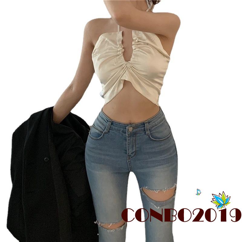 Áo Nữ Không Tay Hở Lưng Thời Trang Quyến Rũ | BigBuy360 - bigbuy360.vn