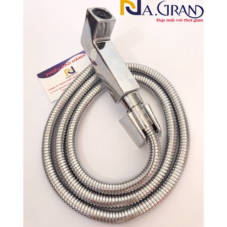 Vòi Xịt Vệ Sinh xịt bồn cầu INOX 304 Cao Cấp VX21 và dây inox 304