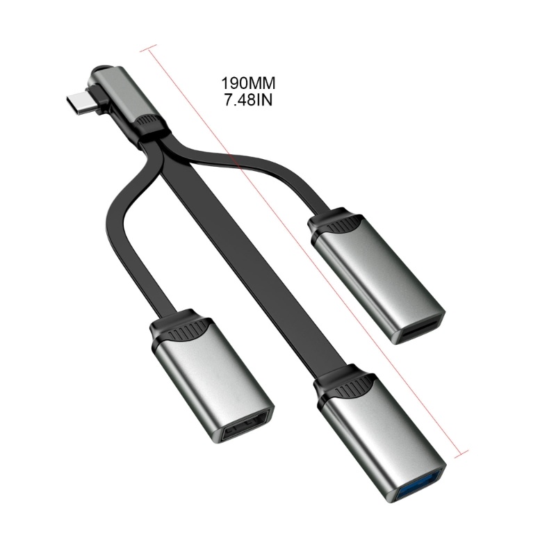 Bộ Chia 4 Cổng USB 3.0 2.0 SD TF Cho Laptop Máy Tính 5Gbps