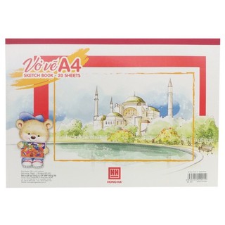 Vở vẽ a4 hồng hà 4901