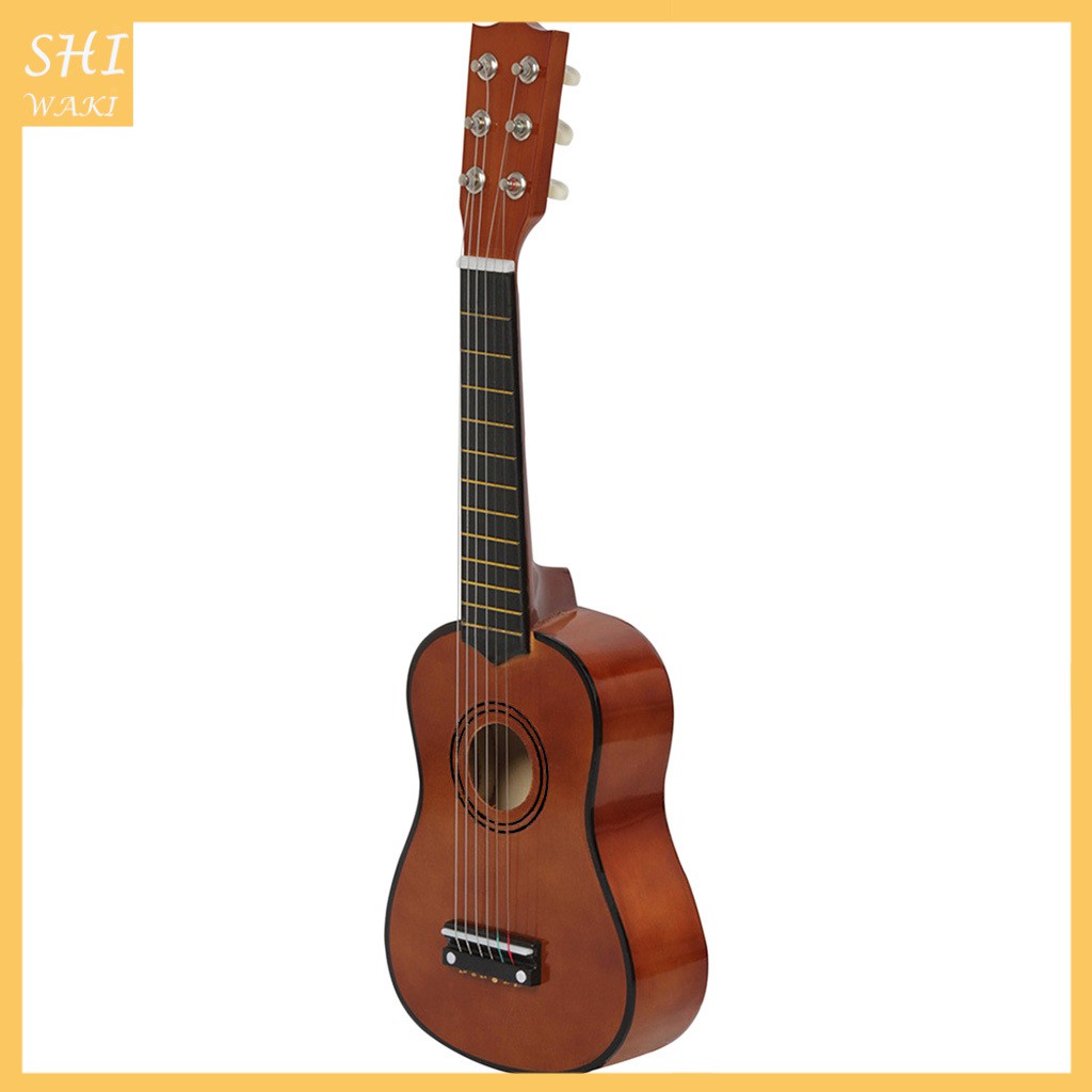 Đàn Guitar Gỗ Mini 6 Dây Kích Thước 21inch