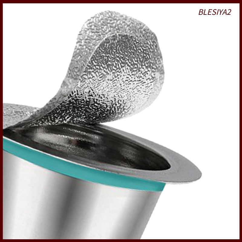 [BLESIYA2]Refillable Stainless Steel Metal Coffee Filter Capsule Cup Maker