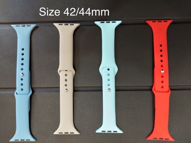 Dây cao su cho đồng hồ apple watch mẫu mới