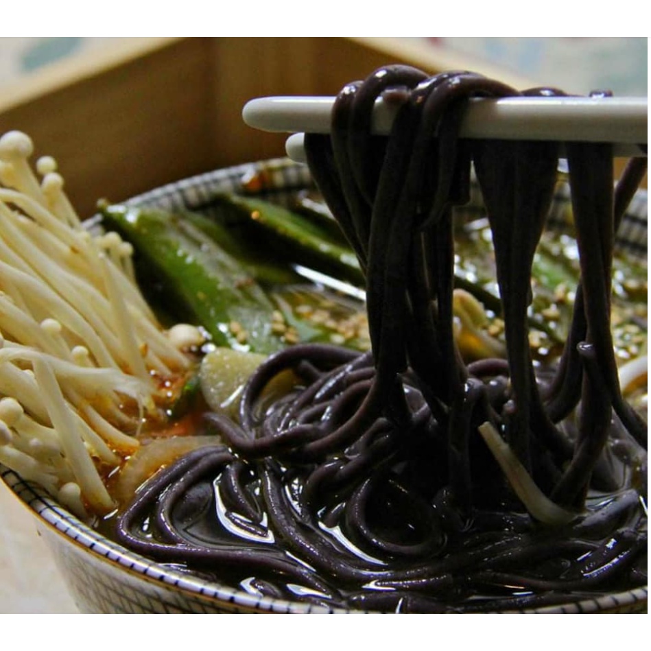 Combo 1kg Lứt Dẻo Điện Biên + 1 gói bún đen hoàng minh