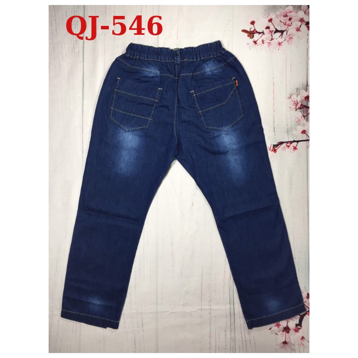 Quần jean dài bé trai 30-47kg. Chất jean mềm- thích hợp cho các bé mũm mĩm - Tomchuakids