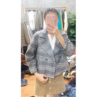 Vest blazer 2hand tuyển dáng ngắn